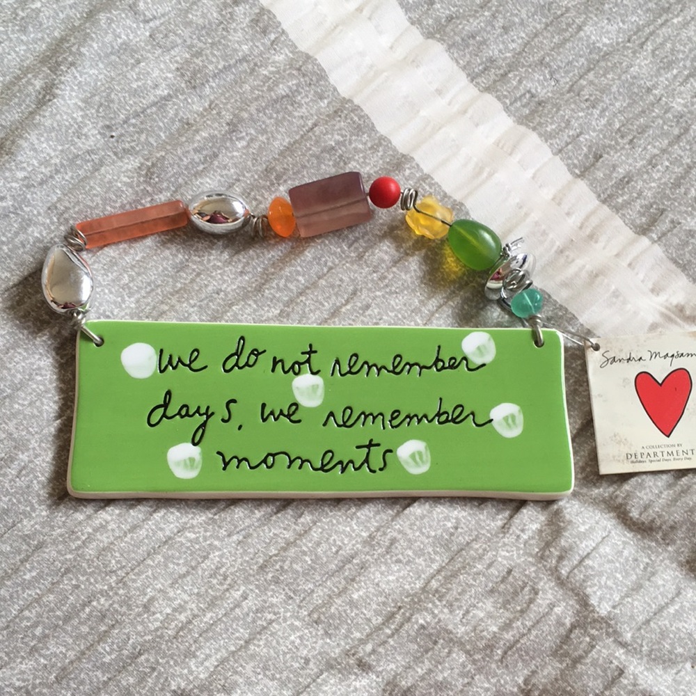 🦜 SANDRA MAGSAMEN Messages From the Heart Collection plaque